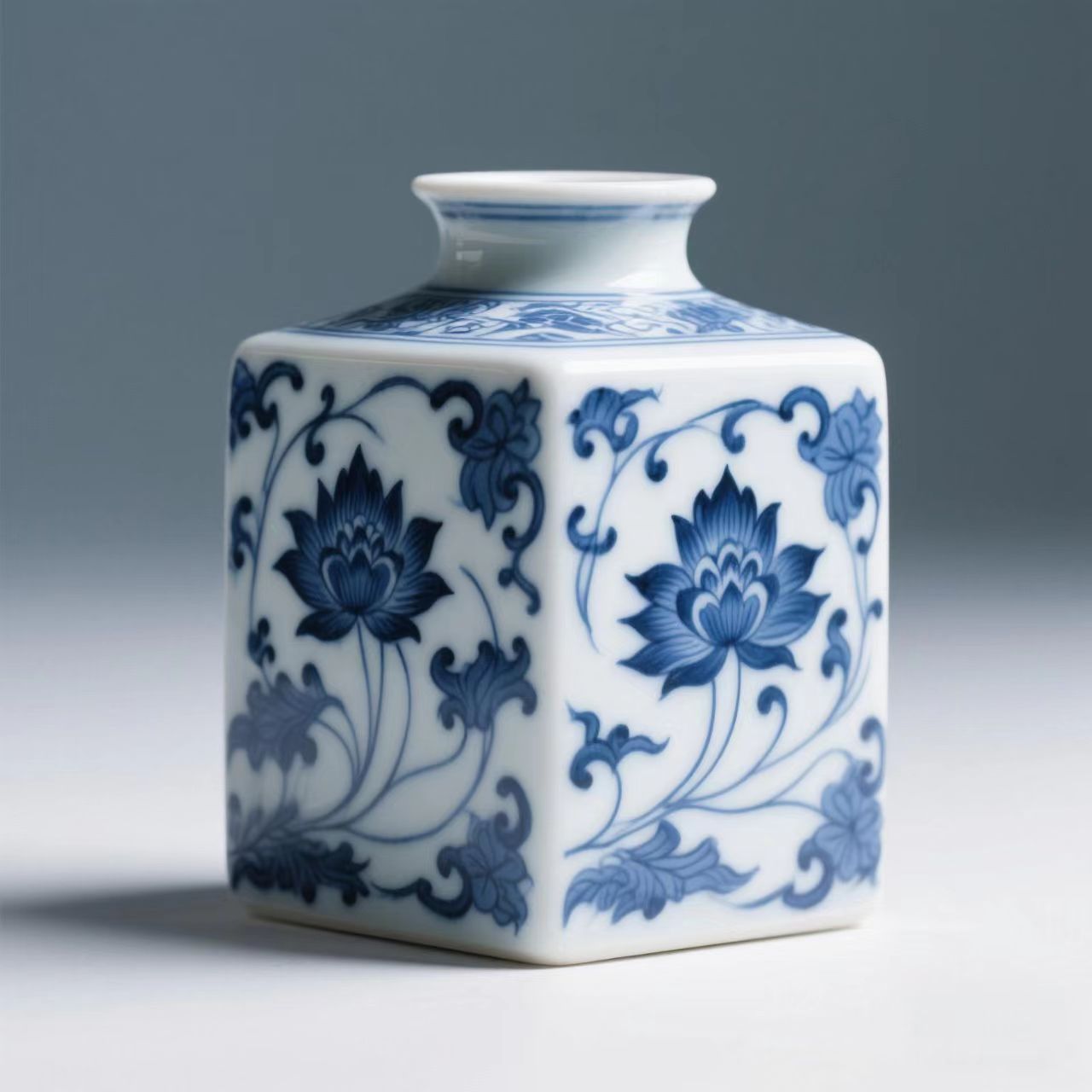 青花瓷创意花瓶